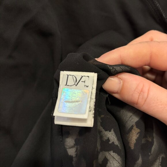 DIANE VON FURSTENBERG Malba Printed Trim Silk Wrap Dress Size 4 - Picture 7 of 12